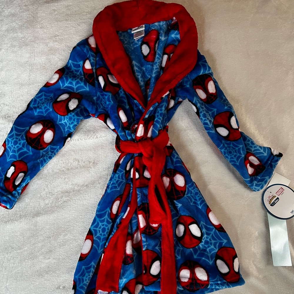 Toddler boy robe